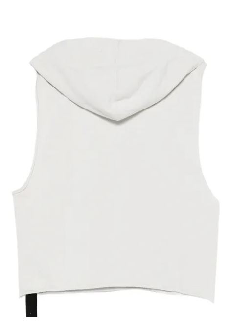 hooded tinic man white milk RICK OWENS DRKSHDW | DU01F4165 RIGP51